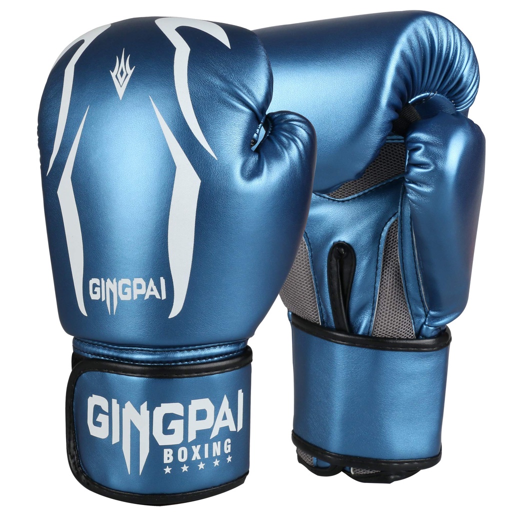 GINGPAI Găng Tay Boxing/Muay Thái Bằng Da PU Dành Cho Người Lớn/Trẻ Em