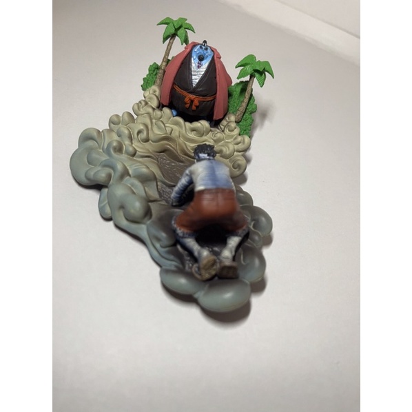 Mô hình logbox one piece chính hãng nhật bản Luffy và Jinbe