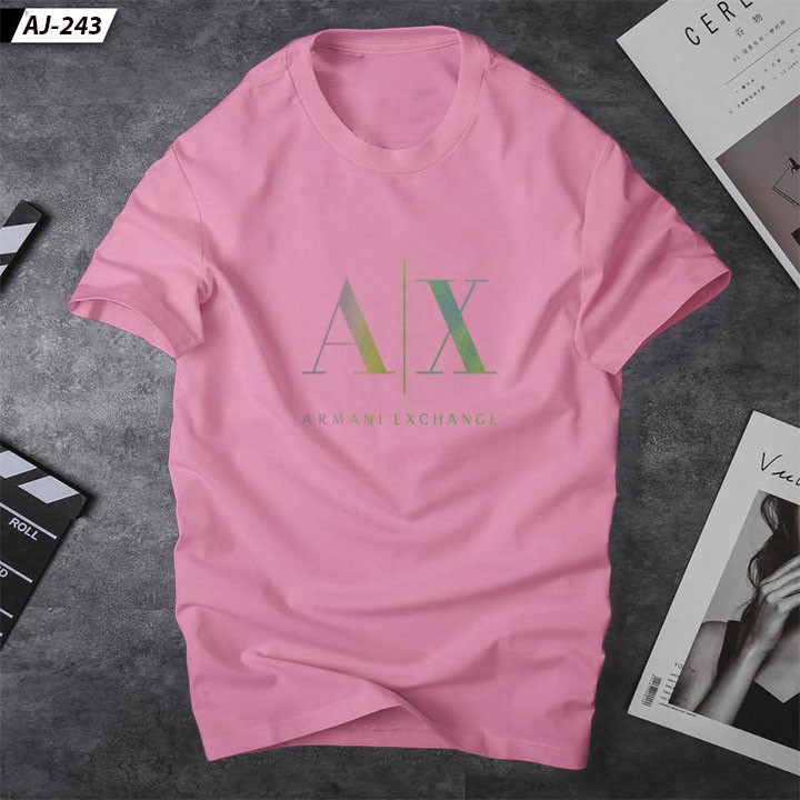 Áo thun nam cổ tròn AX Phản quang 7 màu cá tinh , lịch lãm - Vải dầy dặn con giãn tốt | Ur sport