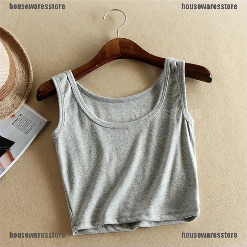 Áo croptop Trắng / Đen Thời Trang Mùa Hè