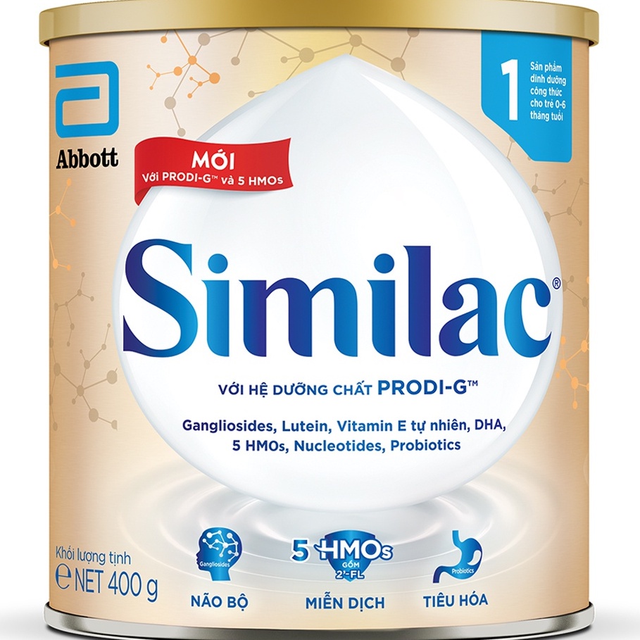 Sữa Similac Newborn IQ HMO 400g