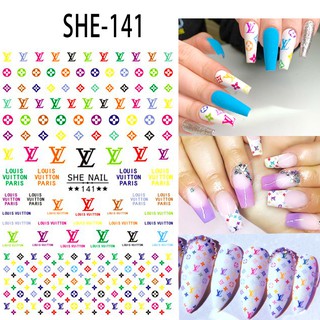 Sticker Trang Trí Móng - Logo Thương Hiệu Mới