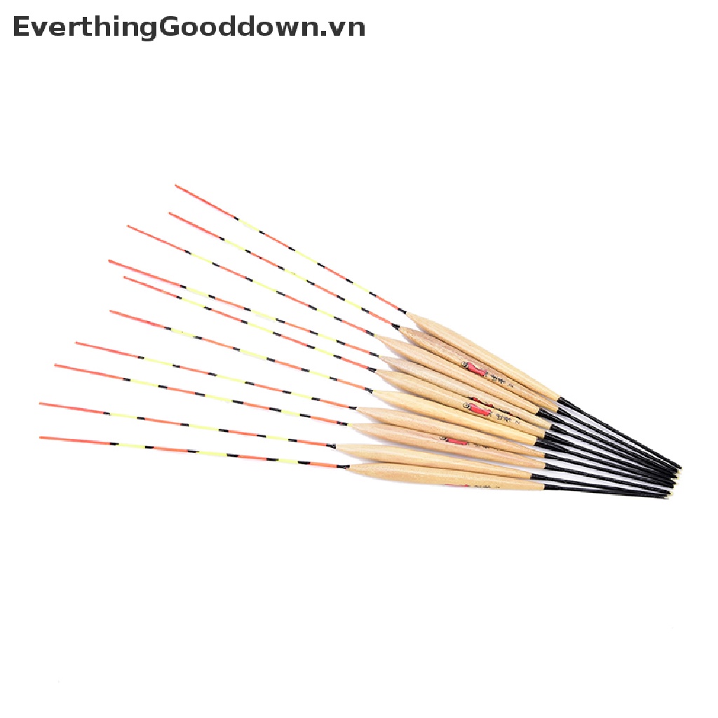 Everthinggooddown 10 Phao Nổi Câu Cá Bằng Gỗ