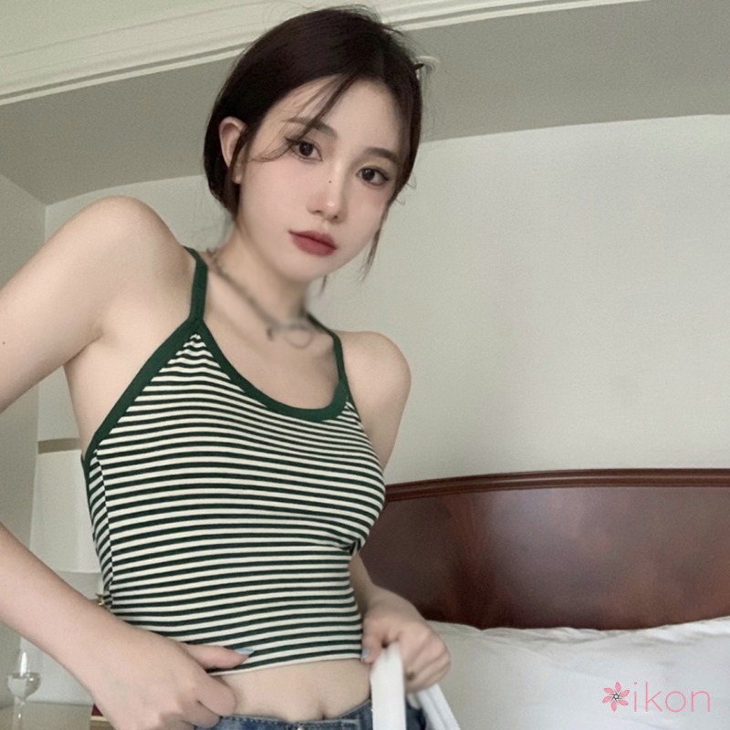 Áo Tank Top Dây Chéo Hở Lưng Phong Cách Hàn Quốc Quyến Rũ Dành Cho Nữ