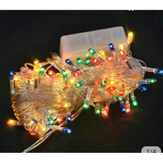 Đèn led dây chớp trang trí noel & tết 5m - đèn nháy 1 màu