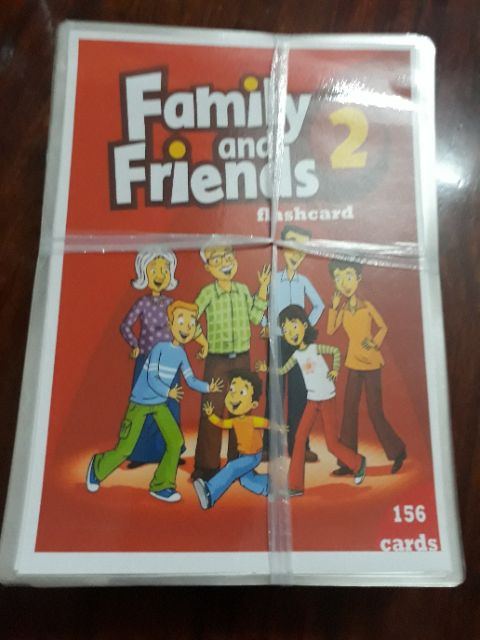 Combo Flashcard family and friends 1, 2