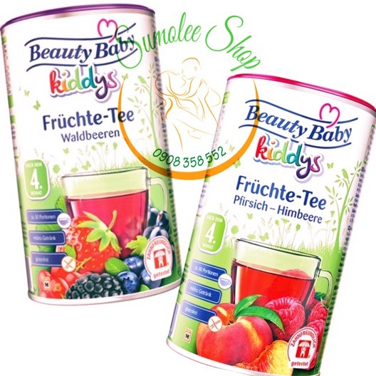 TRÀ CHO BÉ BEAUTY BABY 4M VỊ TRÁI CÂY - DATE 2025