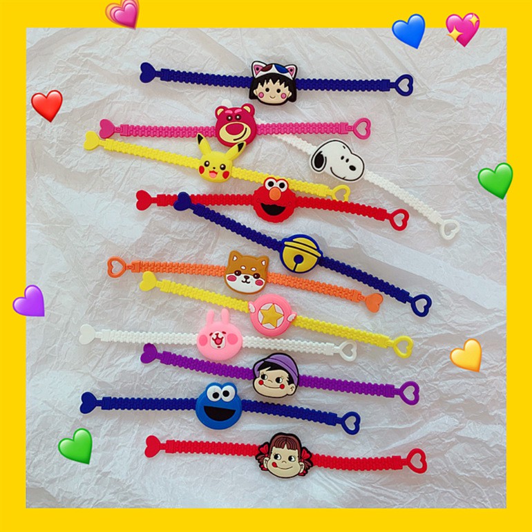 Vòng tay cartoon hoạt hình cực dễ thương Ulzzang | BigBuy360 - bigbuy360.vn