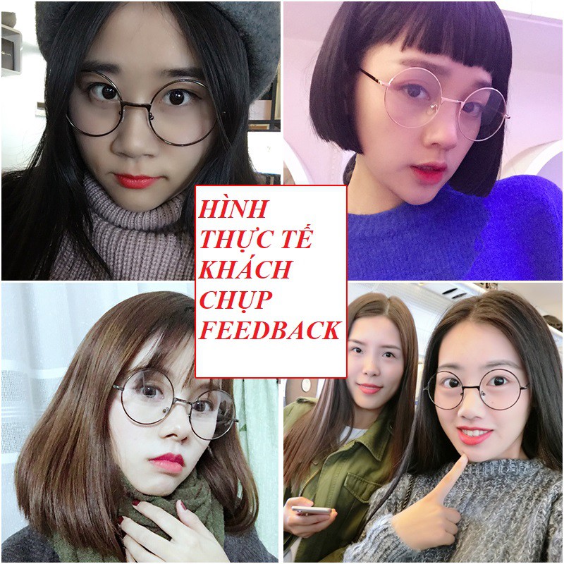 [Mã FARSSTGRE giảm 5K đơn bất kỳ] Kính Tròn Nobita Siêu Xinh, Kính Giả Cận Gọng Tròn Ngố Nhiều Màu Hot Trend | BigBuy360 - bigbuy360.vn
