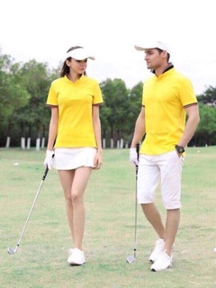Áo thun cổ bẻ viền trang trí (có bán lẻ)