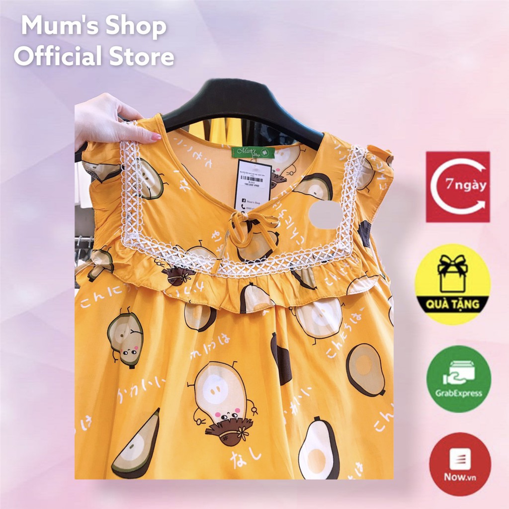 ĐỒ BỘ BẦU MUM'S SHOP FREESHIP Bộ lanh lụa siêu trẻ trung, dễ thương