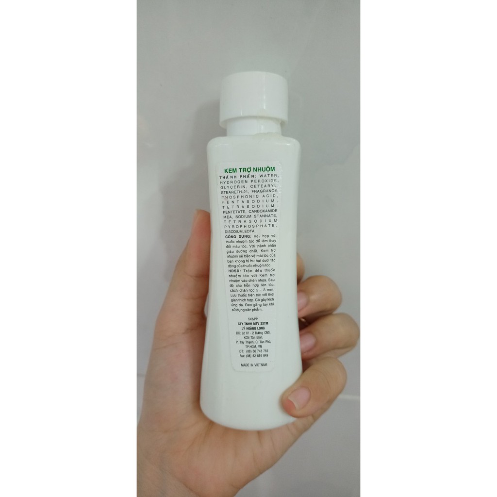 100ml Oxy nhuộm tóc 6% 9% 12% - phụ liệu tóc Thủ Đức