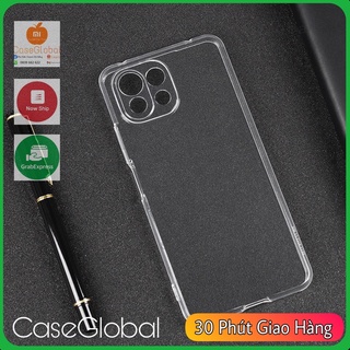 ốp silicone dẻo màu trắng trong suốt cho xiaomi Note 11 Mi 11 Lite 4G Mi 11lite 5G