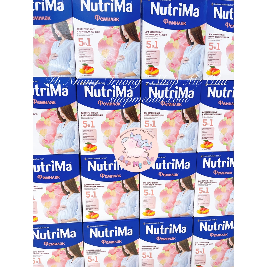 SỮA BẦU NUTRIMA NỘI ĐỊA NGA VỊ XOÀI THƠM MÁT