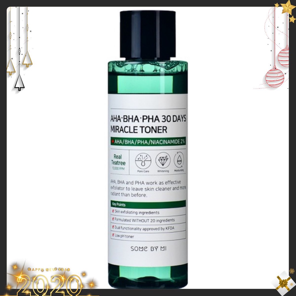 Toner Dưỡng Ẩm Làm Sạch Some By Mi AHA BHA PHA 30 Days Miracle Toner hàng hiệu