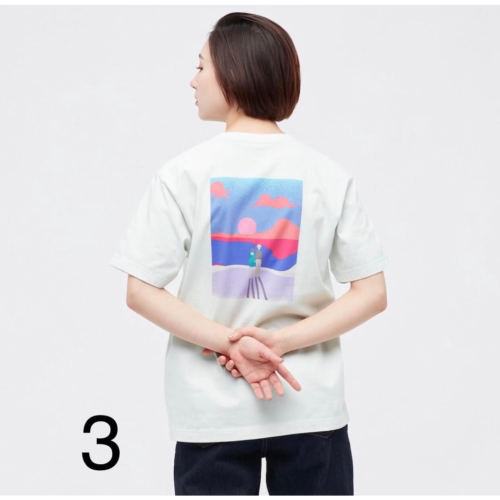 - có ảnh thật Áo thun UT uniqlo - Bộ sưu tập YOASOBI Nhật Bản - Form suông