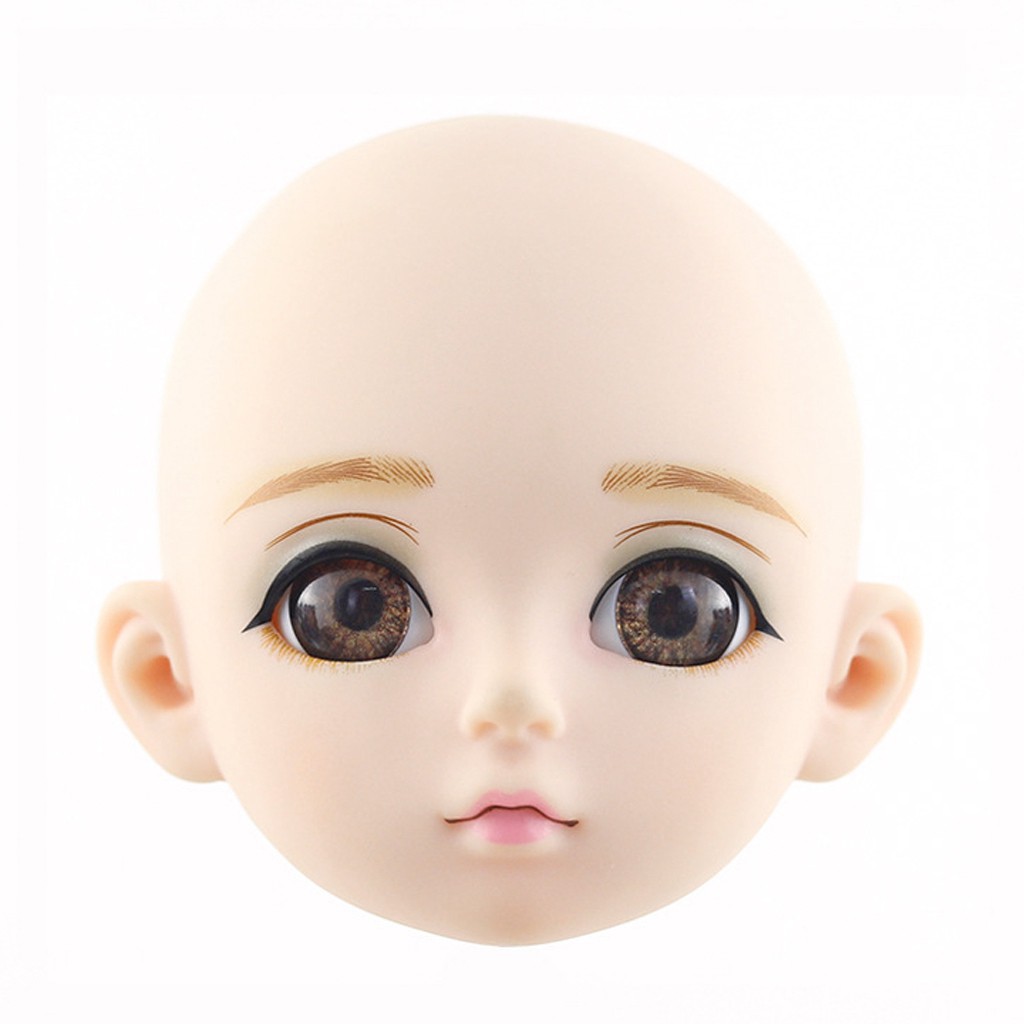 [Ready Stock] BJD Doll 1/3 Ball Jointed Girl Dolls Face Eyes Dress Makeup Toy phao