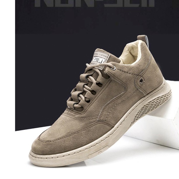 GiàyThể Thao 👟 Giày Sneaker 2022 cá tính thanh lịch chống trơn vải da lộn hd30
