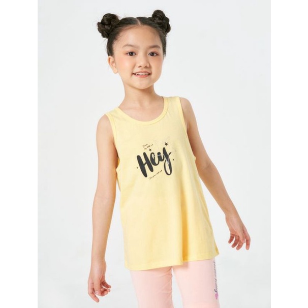 Set 2 áo ba lỗ cotton bé gái Canifa