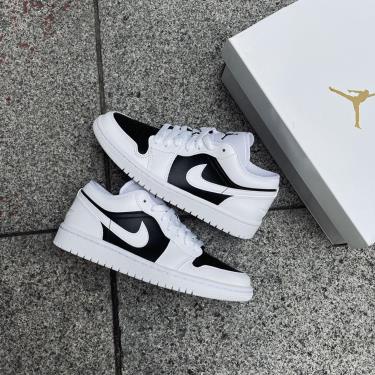 Giày JORDAN 1 Panda màu trắng đen cổ thấp, Giay Sneaker JD1 Low hot trend,chạy bộ,tập gym,đi học full box bill
