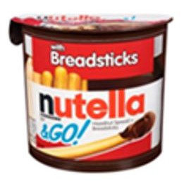 Nutella & Go With Bread Sticks