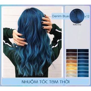Nhuộm tạm thời Xanh dương (Tặng bao tay, trùm tóc)