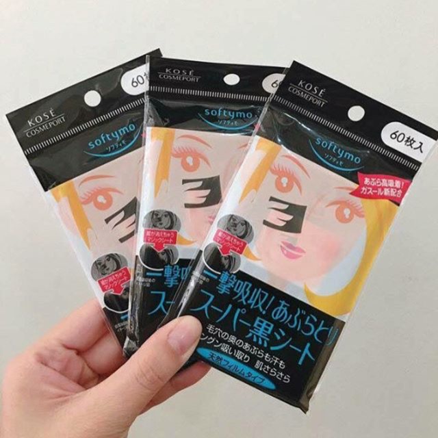 Giấy thấm dầu Kose Softymo Nhật Bản