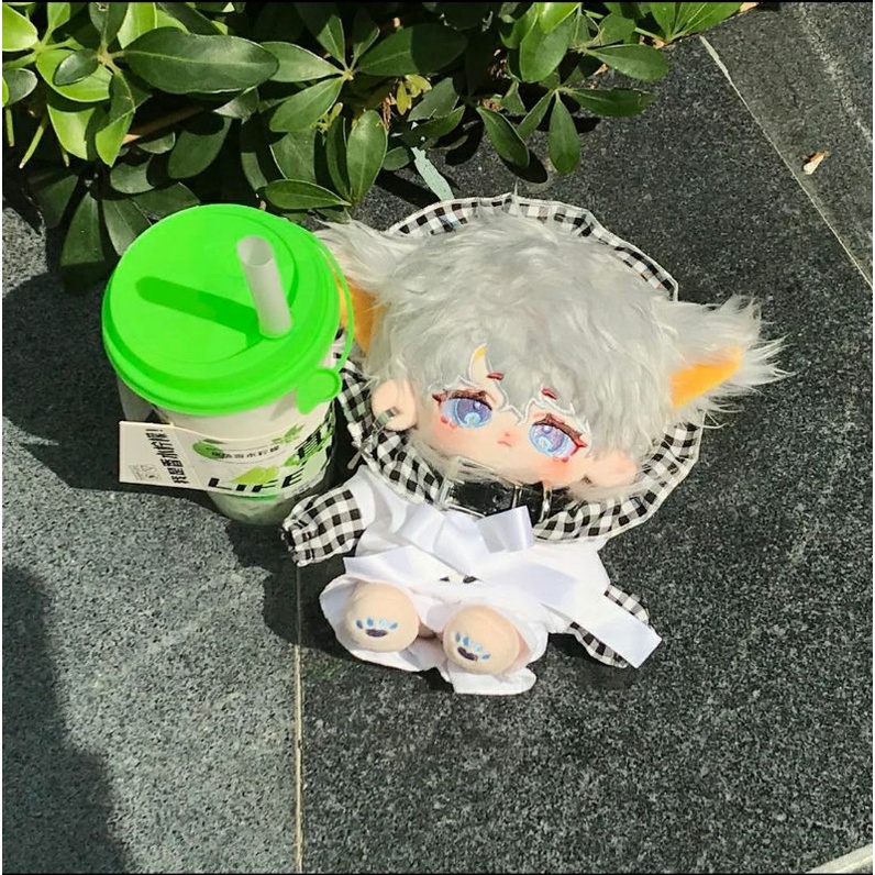 Vải lông thỏ ướt dài 3cm may tóc doll Kpop 💦