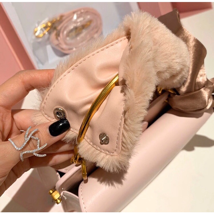 Túi Đeo Vai CK2 Màu Hồng Dễ Thương Thời Trang Cho Nữ50270223Vai Sang Trọng Với Quà Tặng