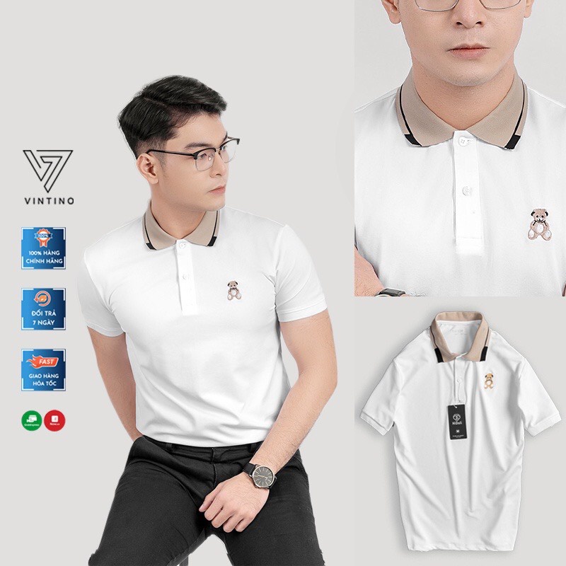 Áo thun nam cổ bẻ Teader, áo polo nam chất liệu vải cá sấu Cotton mềm mịn, thoáng mát
