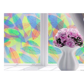 [GIÁ SỈ bán LẺ] Decal dán kính có keo sẵn - giấy dán kính khổ 45cm - hoạ tiết màu