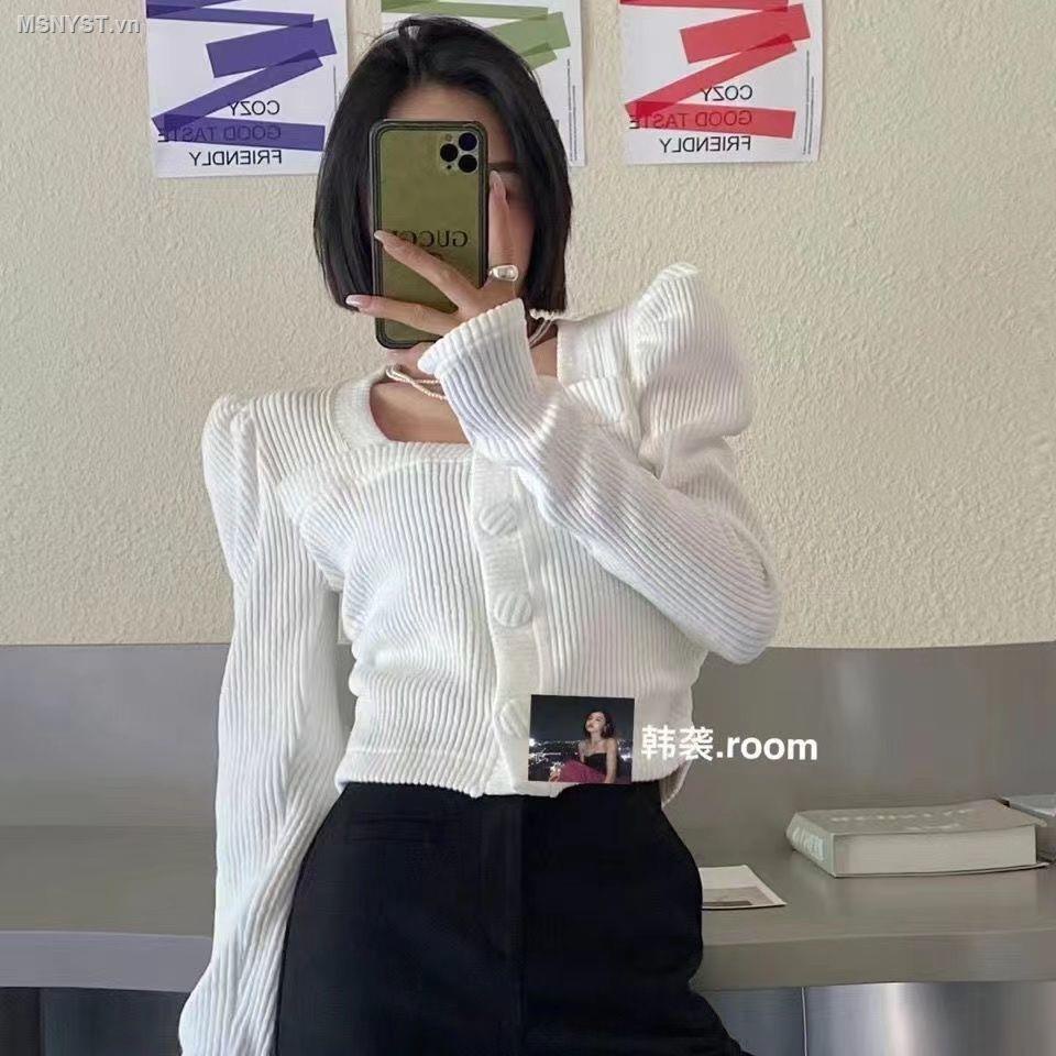 Áo khoác cardigan dệt kim tay phồng phong cách Hàn Quốc thời trang thu đông mới cho nữ 2021
 | BigBuy360 - bigbuy360.vn