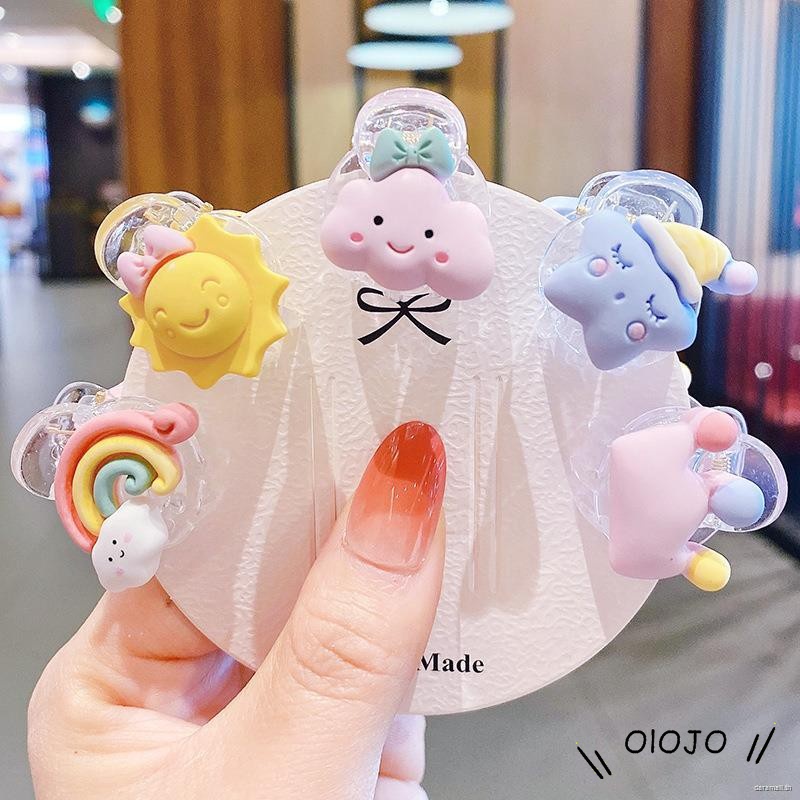 Kẹp tóc mini tùy chọn kiểu dáng hoạt hình dễ thương cho bé gái