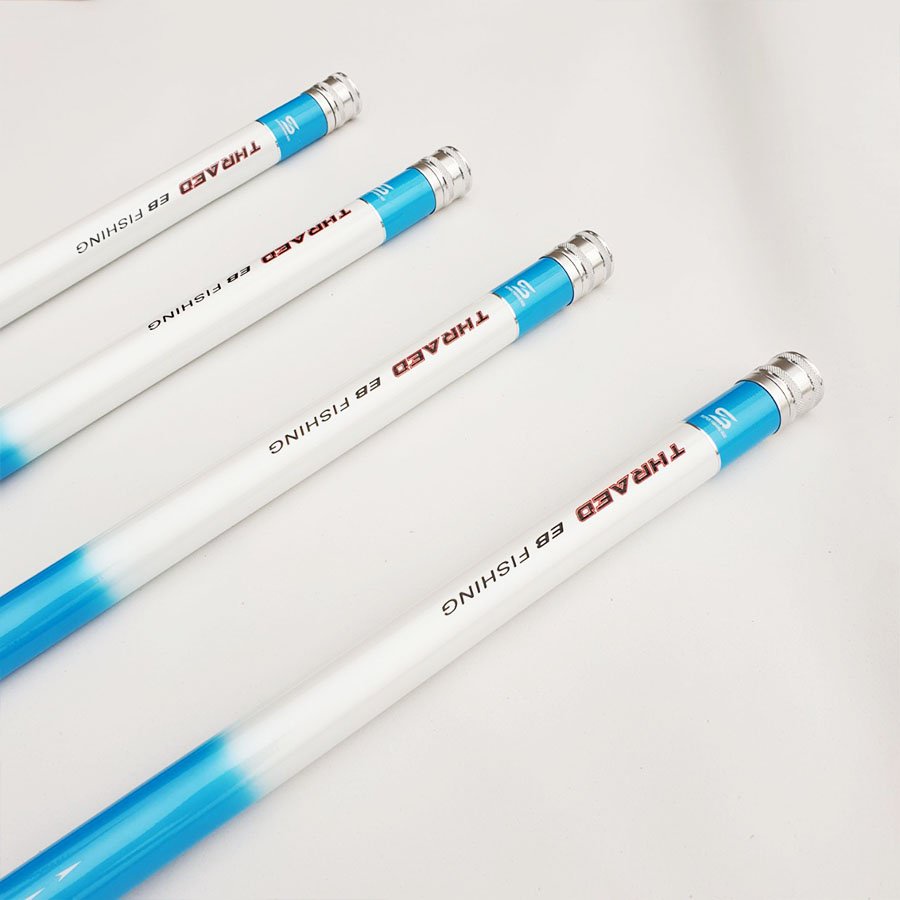 Cần Câu Đài Bạch Kinh Thiên 6H Phiên Bản Màu Xanh Opal Cần Câu Tay Carbon Cao Cấp