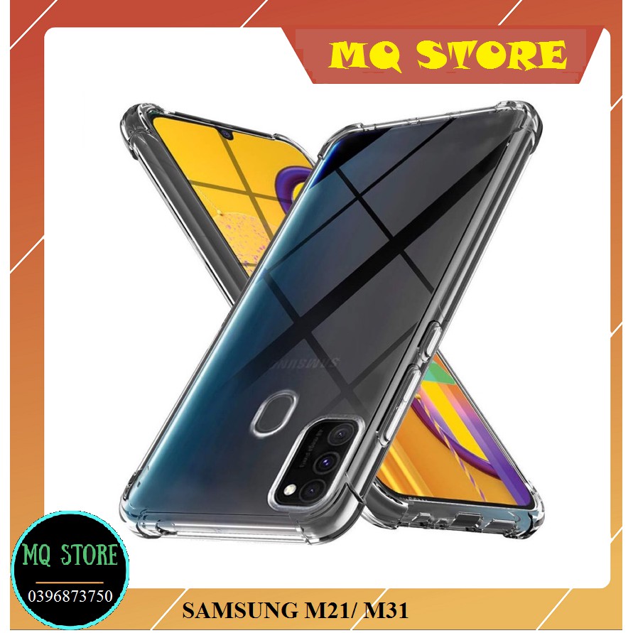 SAMSUNG M21/M31 ỐP DẺO TRONG TPU CHỐNG SỐC 4 GÓC | BigBuy360 - bigbuy360.vn