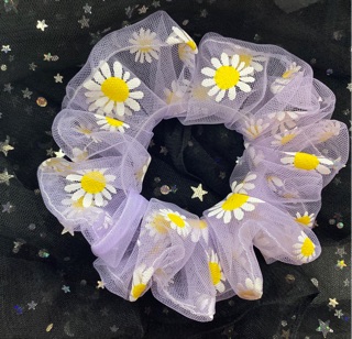 Dây buộc tóc - Scrunchies hoa cúc