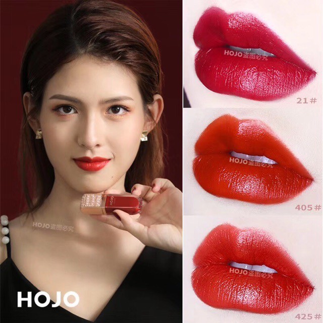 Son kem Hojo Velvet Matte Textur Light And Thin Silk Smooth 8055