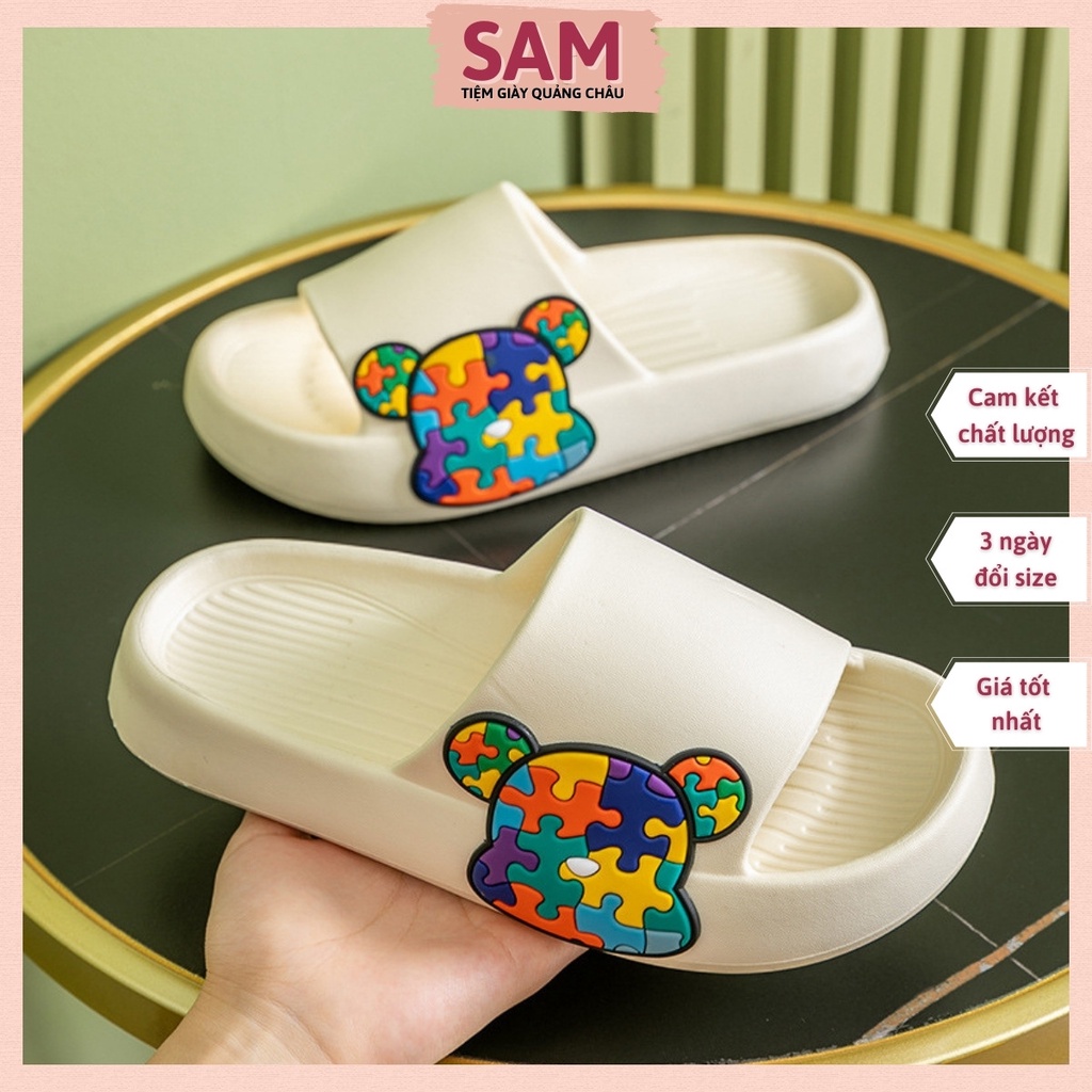 Dép gấu Bearbrick đi trong nhà Quảng Châu cao cấp