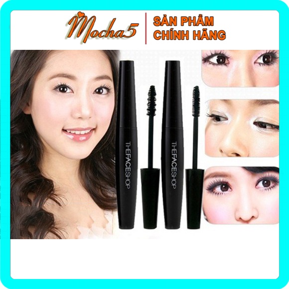 Mascara chuốt mi THE FACE SHOP Freshian Big TFS làm dày và dài mi