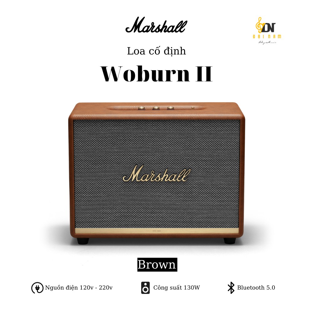  Loa Bluetooth Marshall Woburn II Chính Hãng - Bảo hành chính hãng 1 đổi 1 trong 12 thá