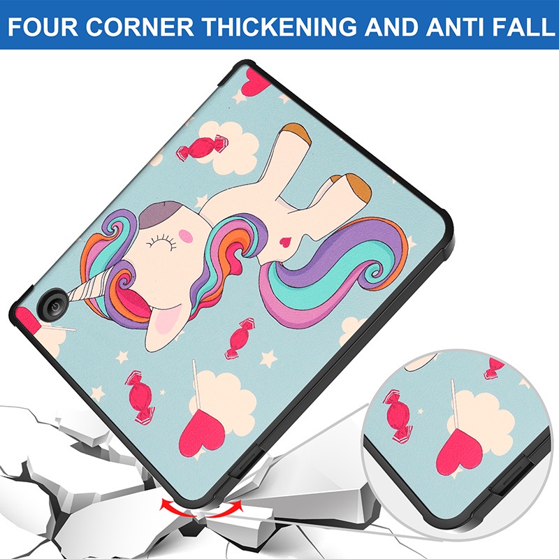 Bao da điện thoại TPU nắp lật kiêm giá đỡ thời trang cho KOBO Libra 2 7.0 inch 2021