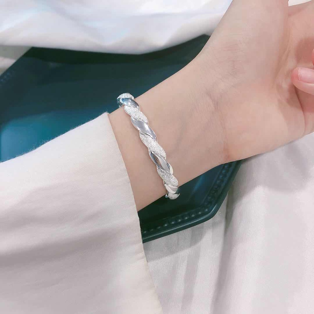 Lắc tay bạc nữ 925, vòng tay nữ bạc sang trọng SUNF12 | BigBuy360 - bigbuy360.vn