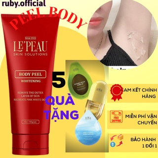 Peel Body Retinol Le'peau - Giúp da đào thải loại bỏ lớp da chết- ủ trắng, tắm trắng, peel body, peel nách