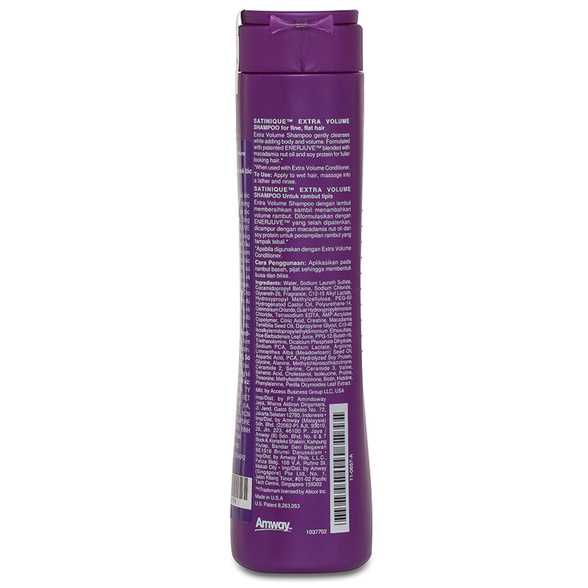 SATINIQUE Extra Volume Shampoo/Conditioner - Dầu gội,xả làm dày mái tóc SATINIQUE 280ml