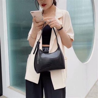 Túi xách đeo vai da rắn mẫu mới