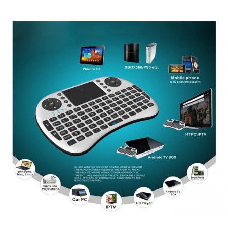 KEYBOARD KO DÂY MINI UKB 500 RF-FOR PC,LAPTOP,SMART TIVI…