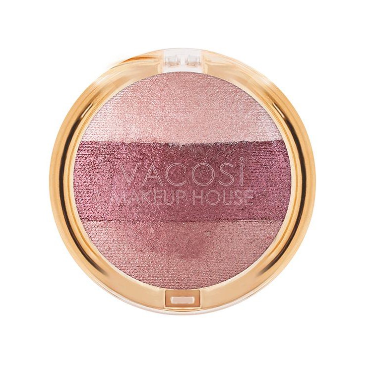 Phấn mắt phối 3 màu Vacosi Eyeshadow 5g No.08