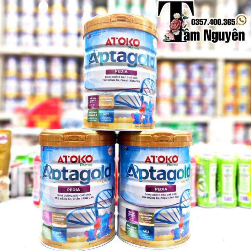 Sữa bột Aptagold Premium Pedia 900g
