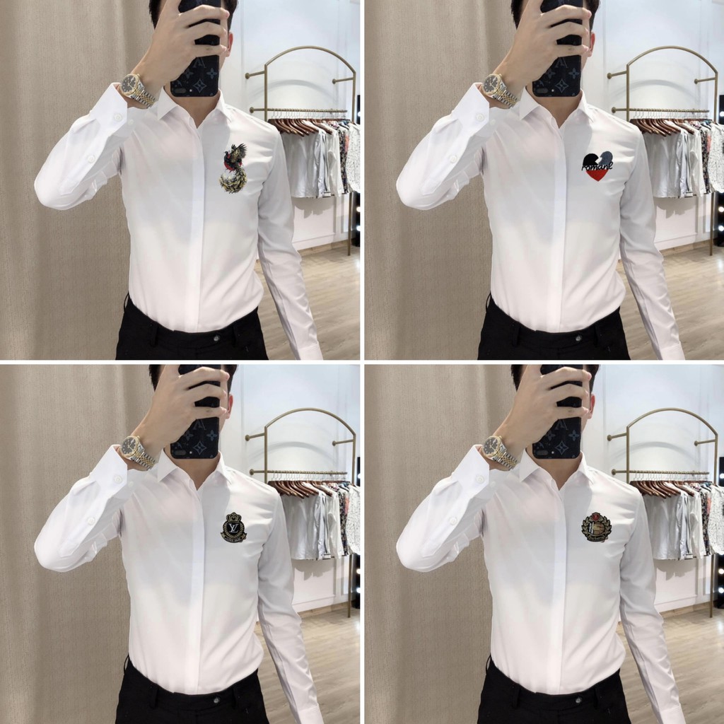 [SIÊU PHẨM]💥Áo sơ mi nam dài tay ❤️FREESHIP❤️ áo sơ mi kiểu hàn quốc họa tiết đẹp chất lụa mềm mịn thời trang