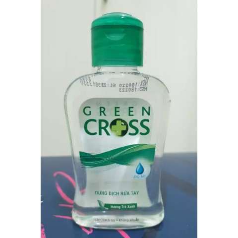 Nước rửa tay green gross 100ml trà xanh